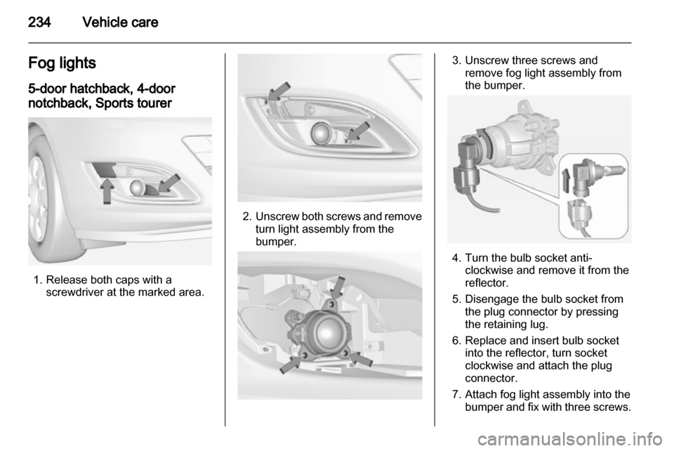 OPEL ASTRA J 2013.5  Owners Manual 