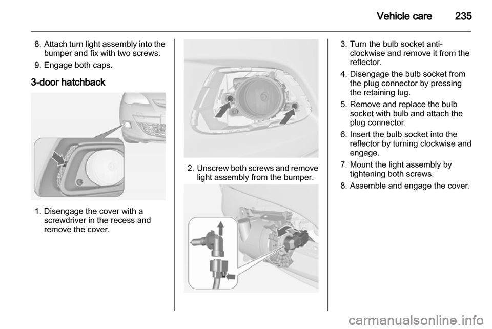 OPEL ASTRA J 2013.5  Owners Manual 