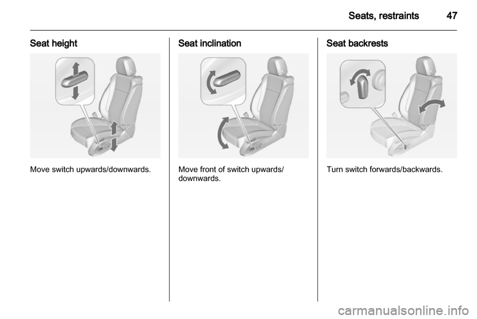OPEL ASTRA J 2013.5  Owners Manual 