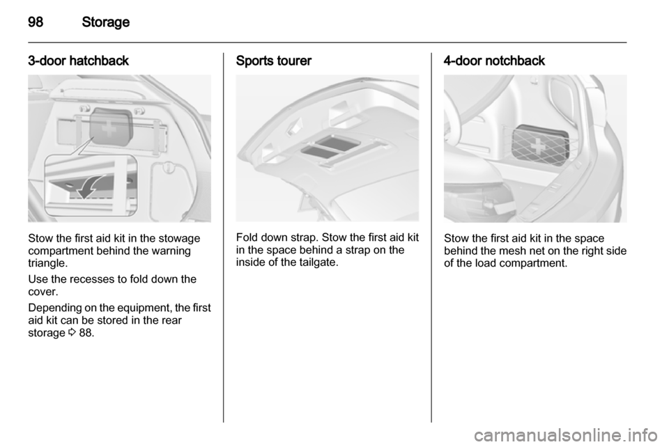 OPEL ASTRA J 2013.5  Owners Manual 