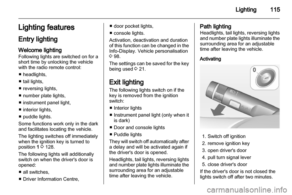 OPEL CASCADA 2013.5  Owners Manual 