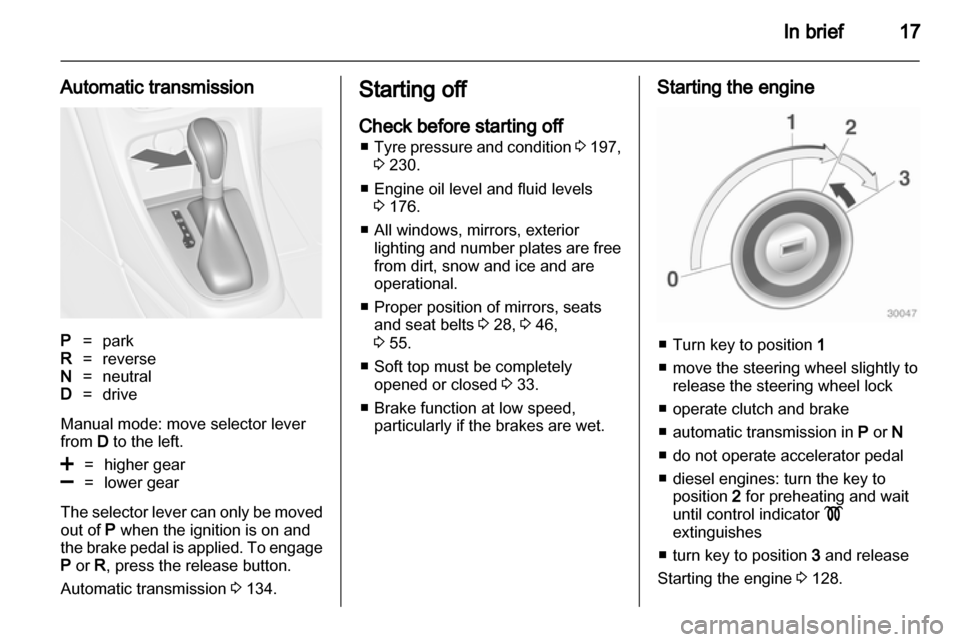 OPEL CASCADA 2013.5  Owners Manual 