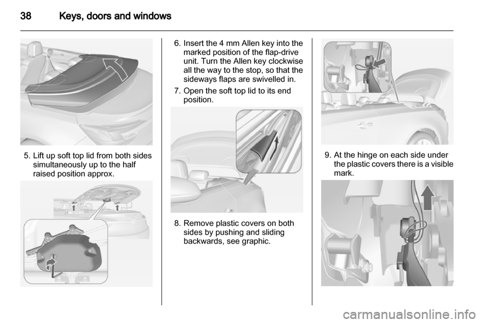 OPEL CASCADA 2013.5  Owners Manual 