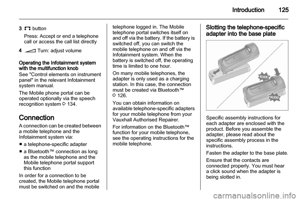 OPEL COMBO 2011  Infotainment system 