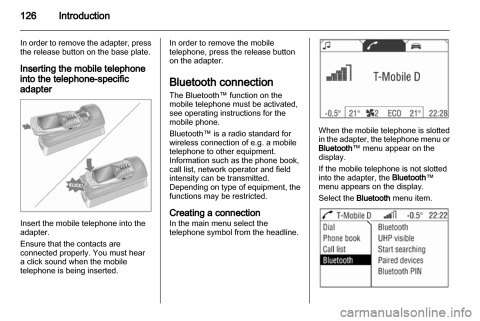 OPEL COMBO 2011  Infotainment system 