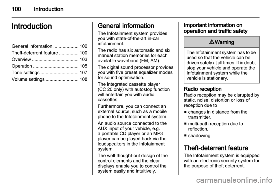 OPEL COMBO 2011  Infotainment system 