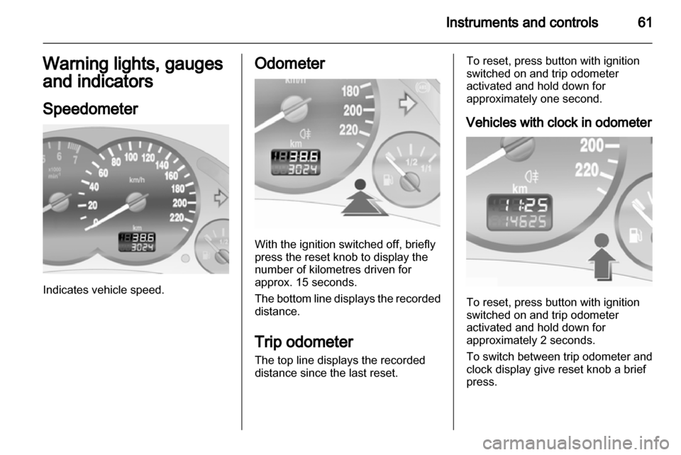 OPEL COMBO 2011  Owners Manual 