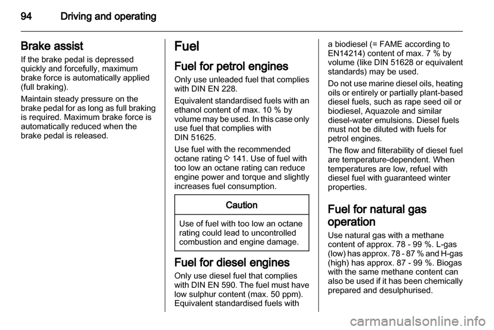 OPEL COMBO 2011  Owners Manual 