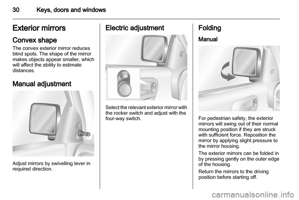 OPEL COMBO 2011.5  Owners Manual 