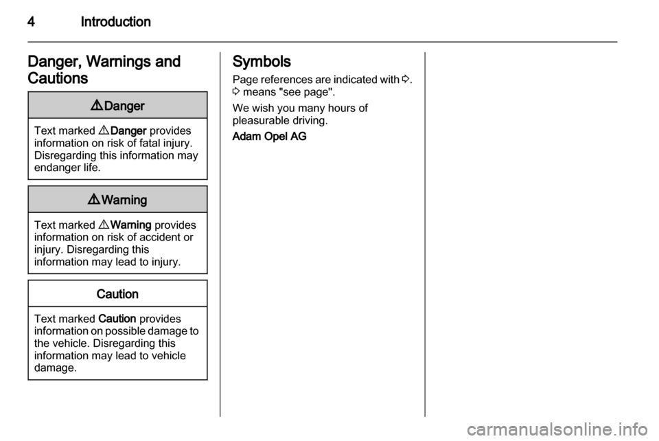 OPEL COMBO 2011.5  Owners Manual 