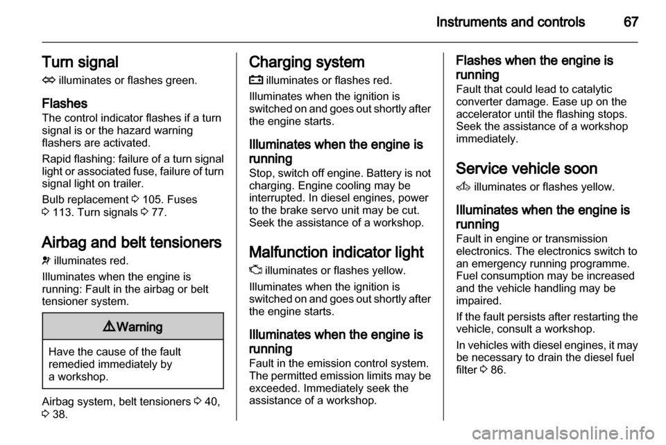 OPEL COMBO 2011.5  Owners Manual 