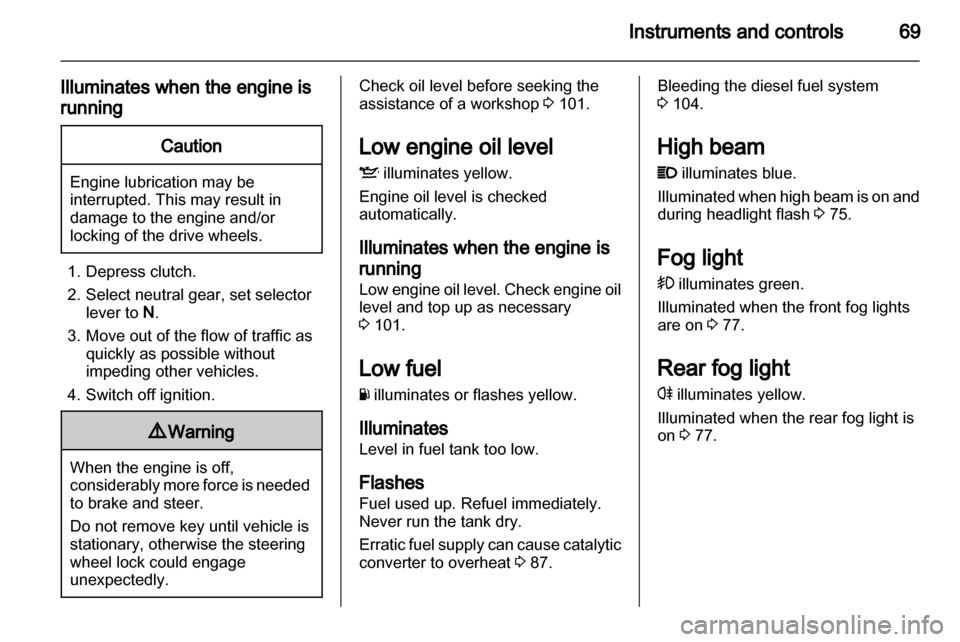 OPEL COMBO 2011.5  Owners Manual 