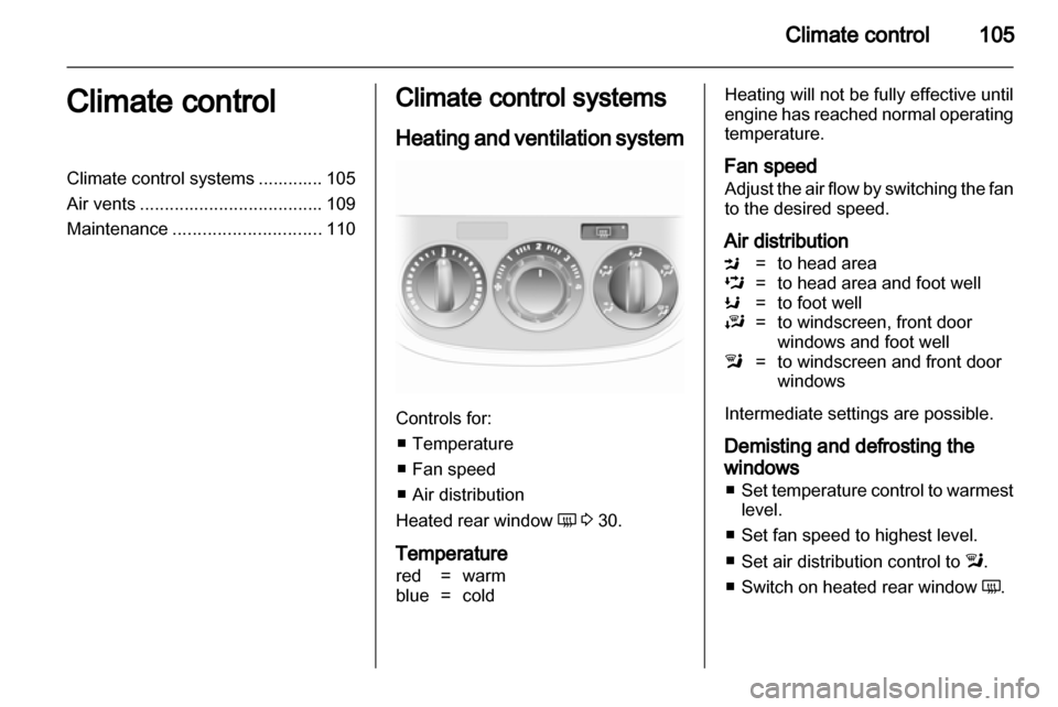 OPEL CORSA 2010.5  Owners Manual 