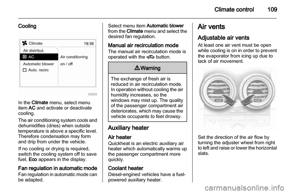 OPEL CORSA 2010.5  Owners Manual 