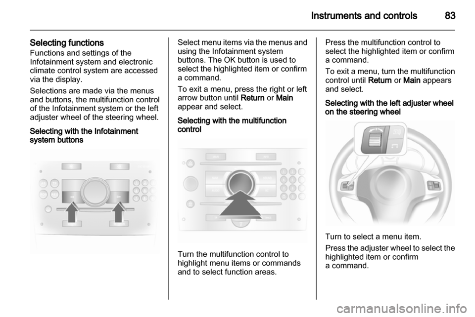 OPEL CORSA 2010.5  Owners Manual 