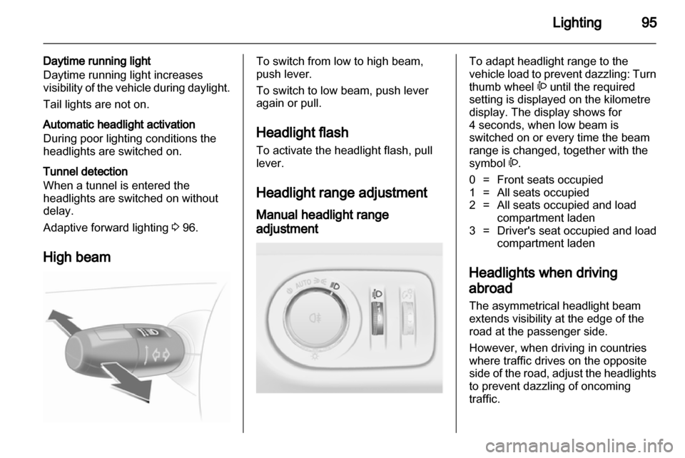 OPEL CORSA 2010.5  Owners Manual 