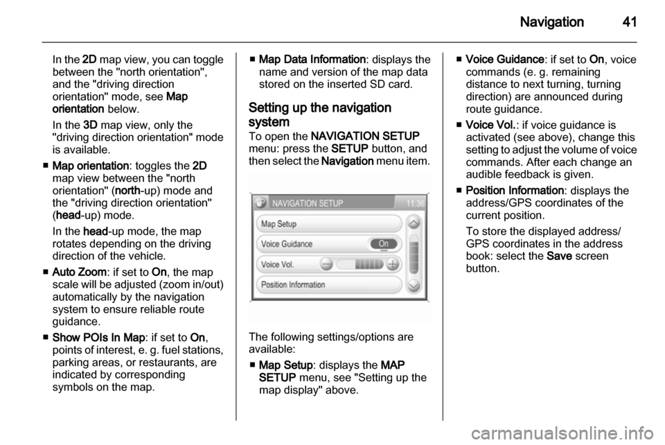 OPEL CORSA 2011  Infotainment system 