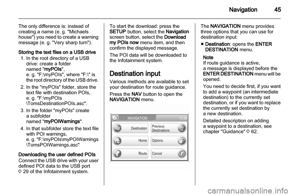 OPEL CORSA 2011  Infotainment system 
