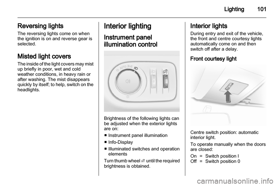 OPEL CORSA 2011  Owners Manual 