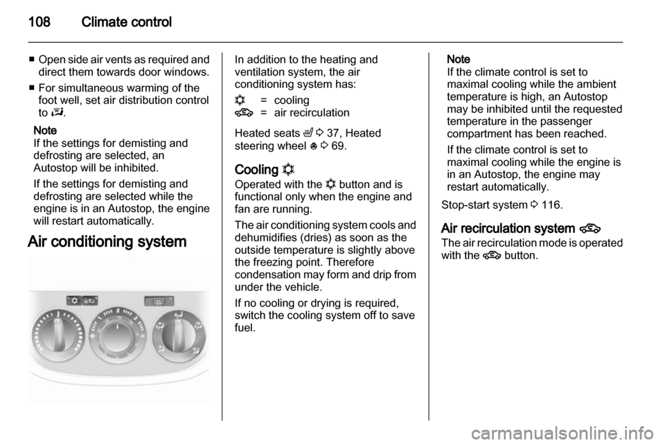 OPEL CORSA 2011  Owners Manual 