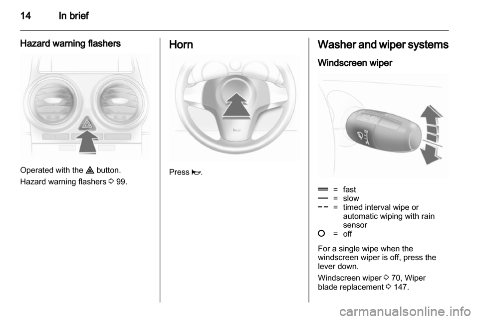 OPEL CORSA 2011  Owners Manual 