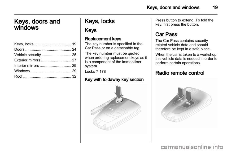 OPEL CORSA 2011  Owners Manual 