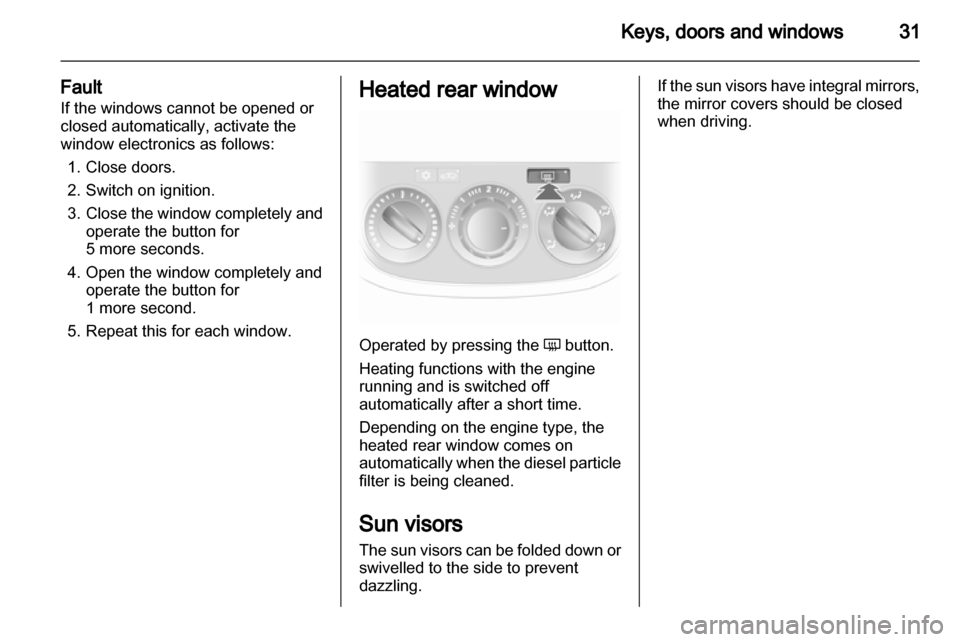 OPEL CORSA 2011  Owners Manual 