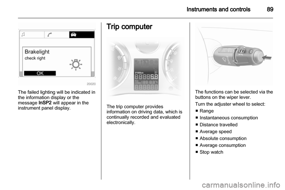 OPEL CORSA 2011  Owners Manual 