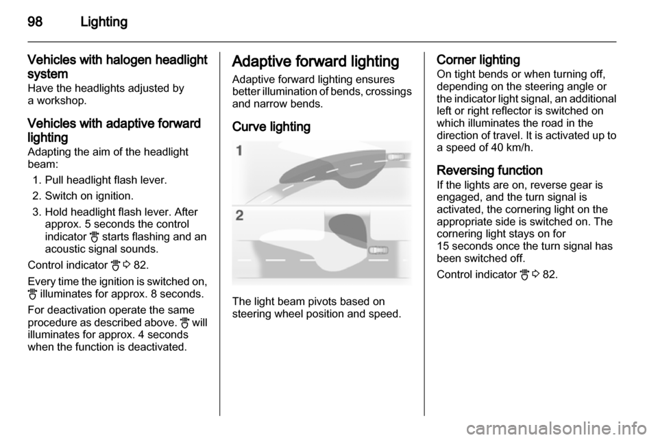 OPEL CORSA 2011  Owners Manual 