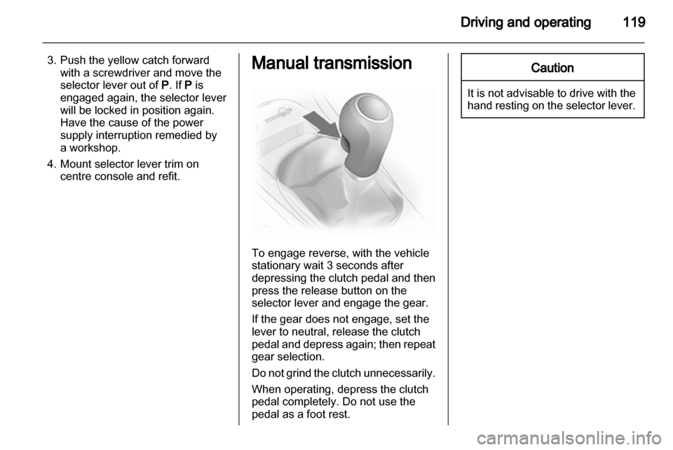 OPEL CORSA 2011.5  Owners Manual 