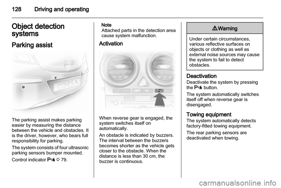 OPEL CORSA 2011.5  Owners Manual 