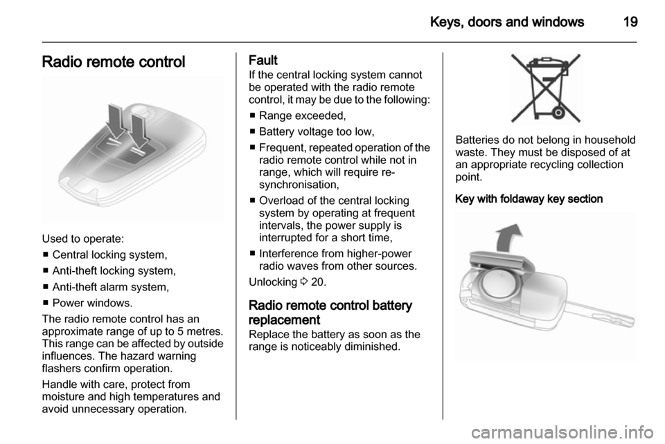 OPEL CORSA 2011.5  Owners Manual 