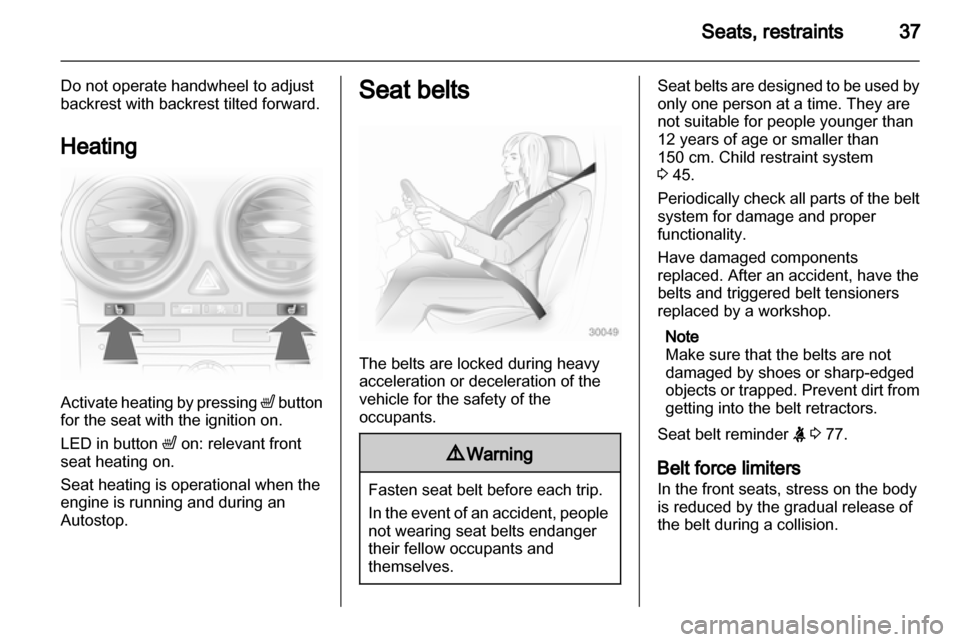 OPEL CORSA 2011.5  Owners Manual 