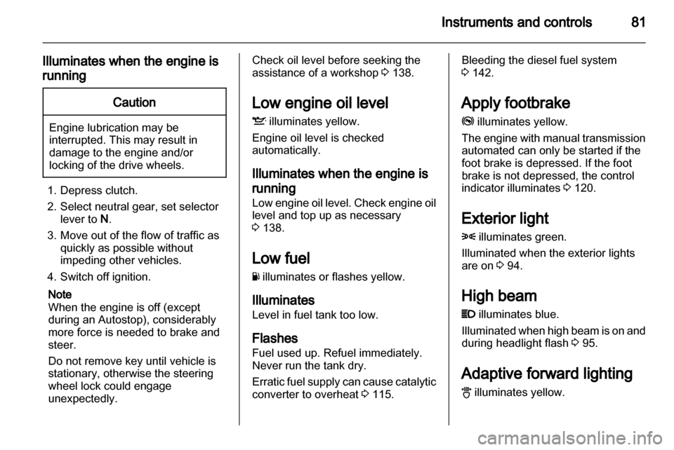 OPEL CORSA 2011.5  Owners Manual 