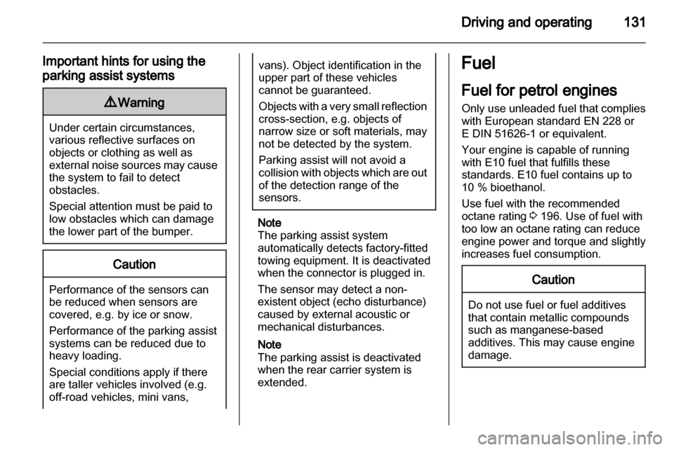 OPEL CORSA 2013.5  Manual user 