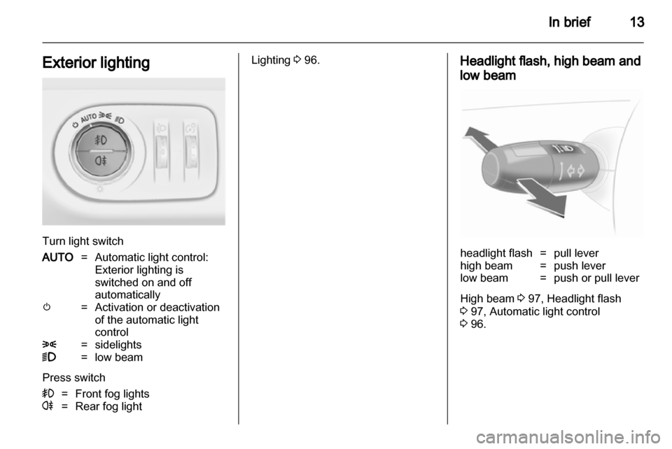 OPEL CORSA 2013.5  Manual user 