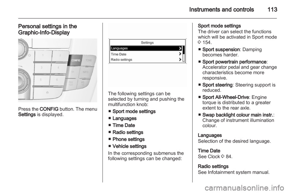 OPEL INSIGNIA 2013  Manual user 