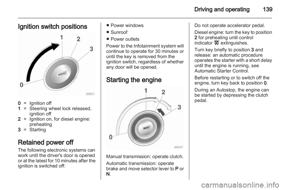 OPEL INSIGNIA 2013  Manual user 