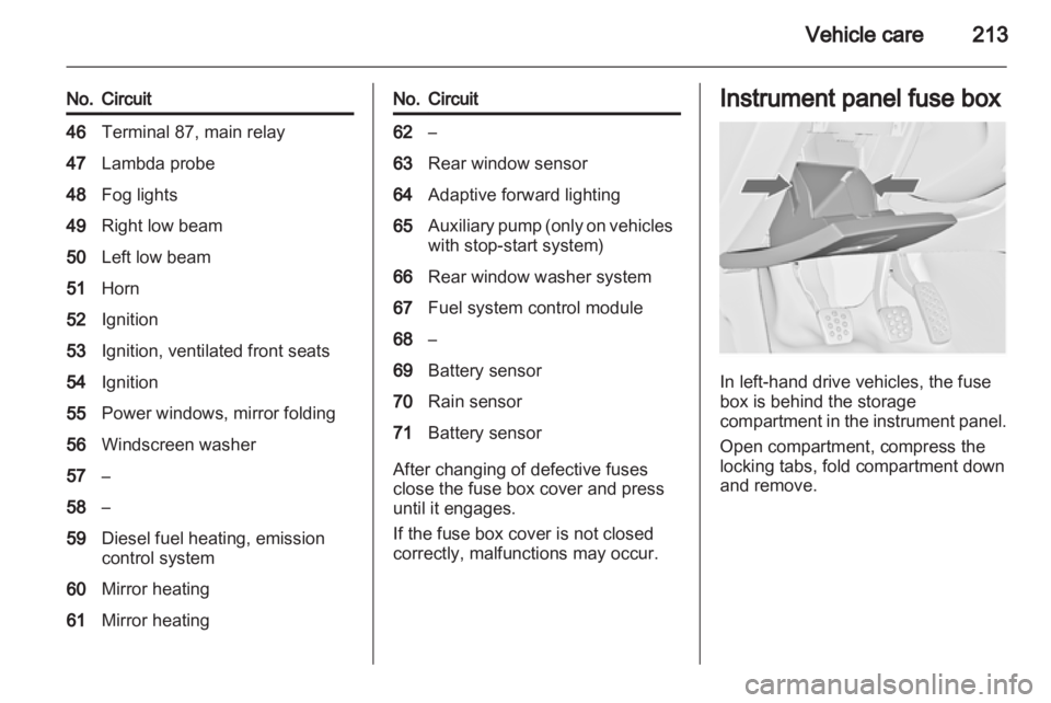 OPEL INSIGNIA 2013  Owners Manual 