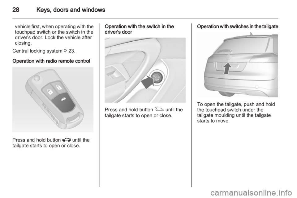 OPEL INSIGNIA 2013  Owners Manual 
