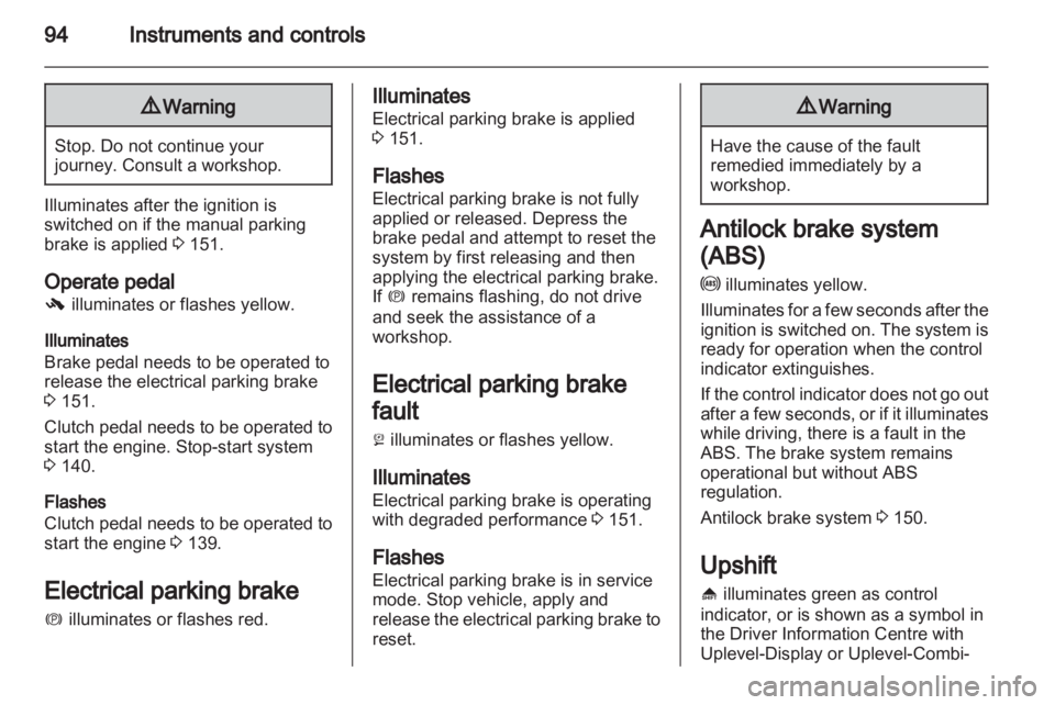 OPEL INSIGNIA 2013  Owners Manual 