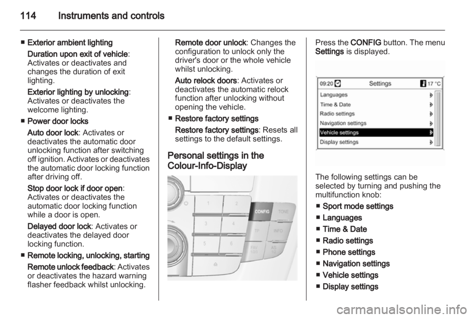 OPEL INSIGNIA 2013.5  Manual user 
