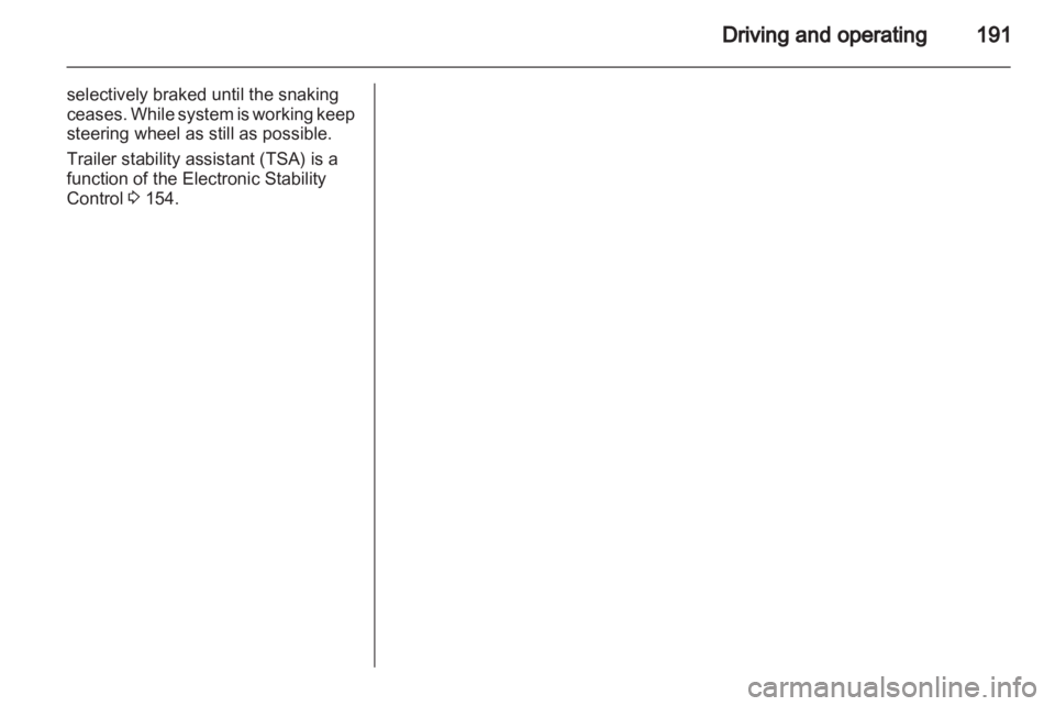 OPEL INSIGNIA 2013.5  Owners Manual 