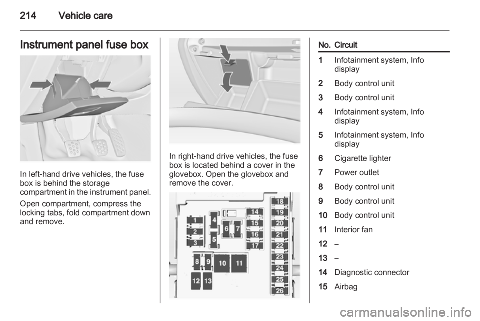 OPEL INSIGNIA 2013.5  Owners Manual 