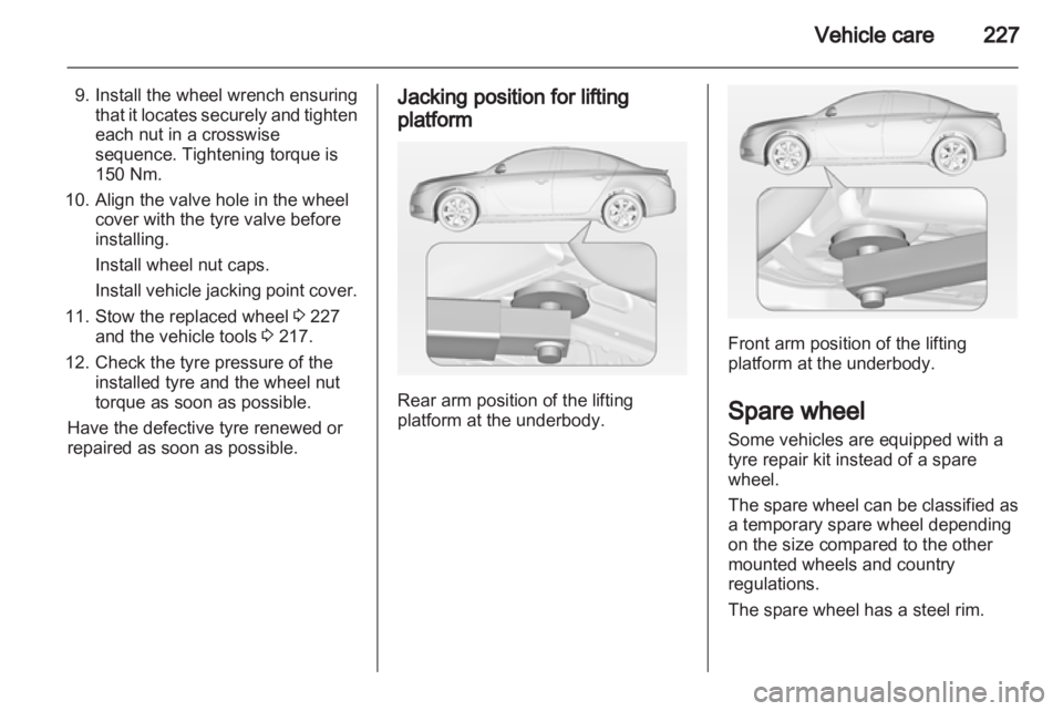 OPEL INSIGNIA 2013.5  Owners Manual 