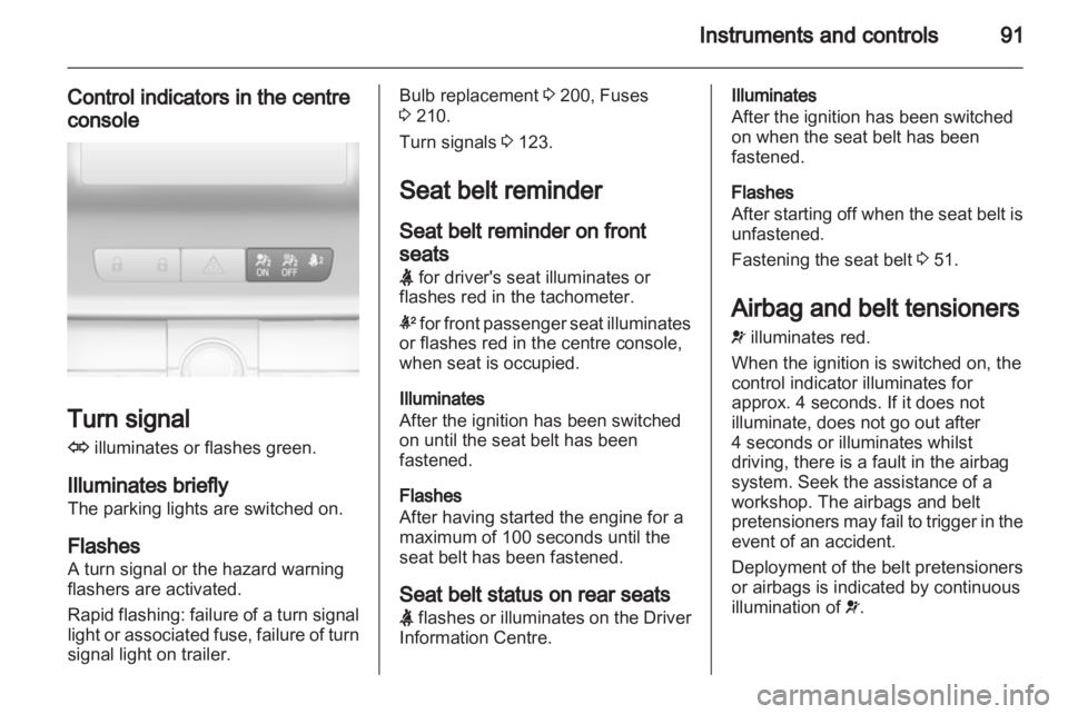 OPEL INSIGNIA 2013.5  Owners Manual 