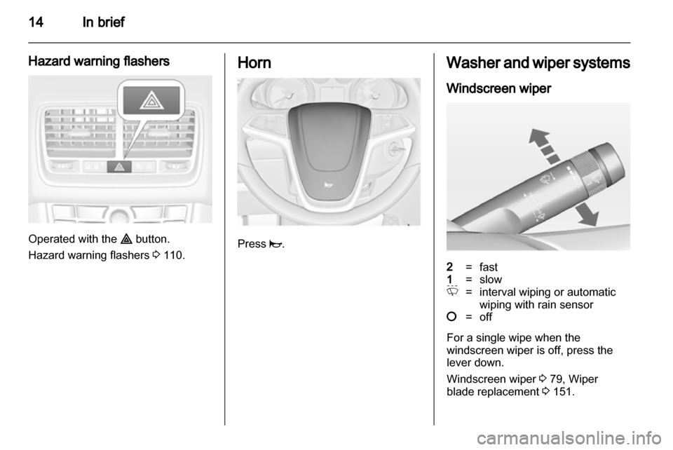 OPEL MERIVA 2011  Manual user 