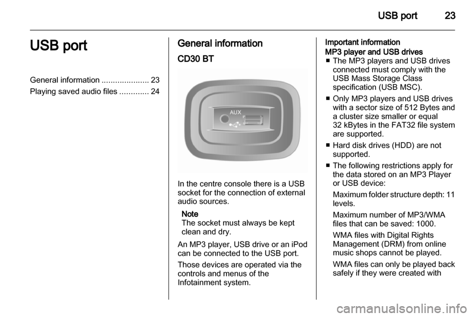 OPEL MOVANO_B 2010.5  Infotainment system 