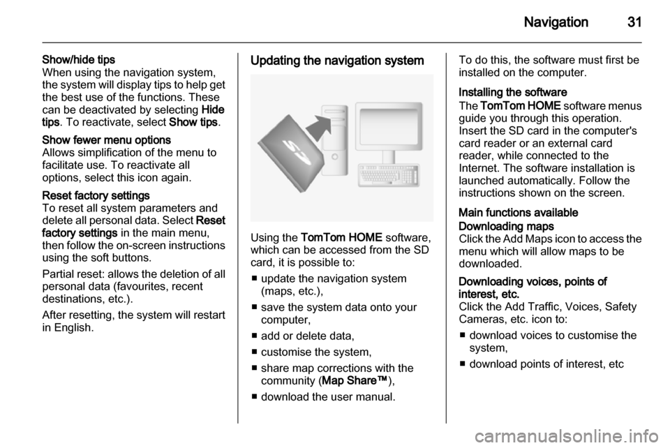 OPEL MOVANO_B 2010.5  Infotainment system 