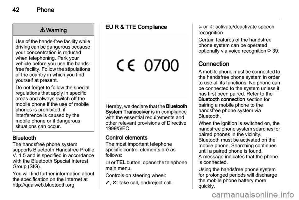 OPEL MOVANO_B 2010.5  Infotainment system 